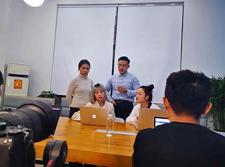 濟(jì)南某建設(shè)集團(tuán)宣傳片拍攝花絮